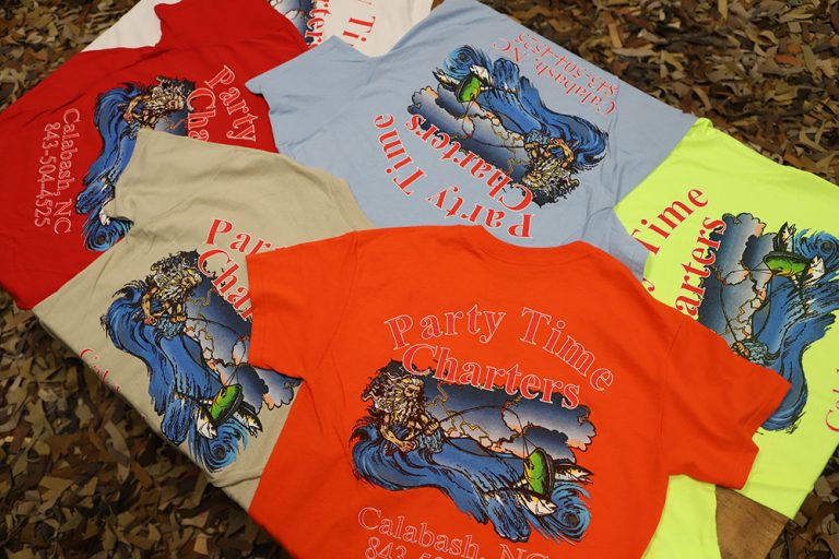 voodoo fishing charters shirts